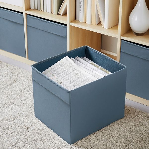 IKEA Коробка, синя DR&Ouml;NA, 005.808.10 00580810 фото