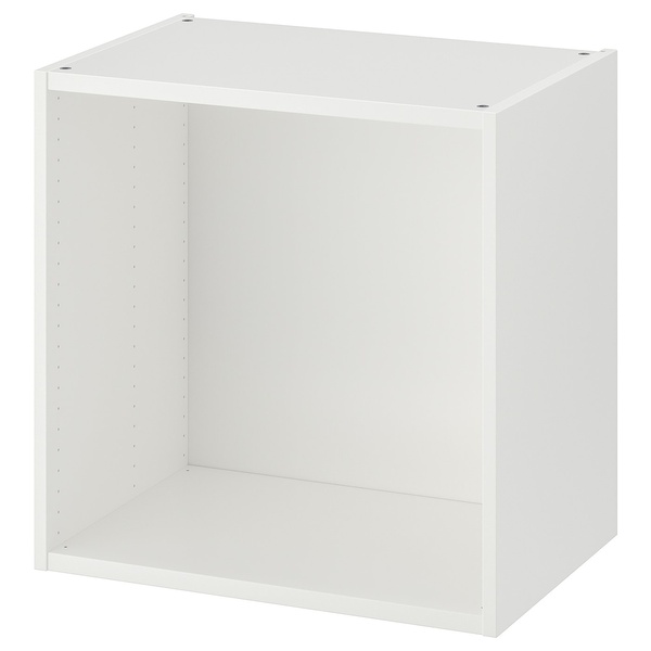 IKEA PLATSA (ІKEA ПЛАТСА), Корпус, білий, 60x40x60 см, 503.309.70 50330970 фото