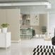 IKEA Рама з колесами/акустична панель, Gunnared бежевий/білий MITTZON, 395.146.83 39514683 фото 3