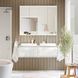 IKEA Умывальник/умывальники/смесители, глянцевый белый/имитация белого мрамора &Auml;NGSJ&Ouml;N / BACKSJ&Ouml;N, 995.285.83 99528583 фото 3
