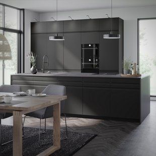 IKEA Висока шафа з висувними ящиками, білий/Uppl&ouml;v матовий антрацит METOD / MAXIMERA, 794.936.69 79493669 фото