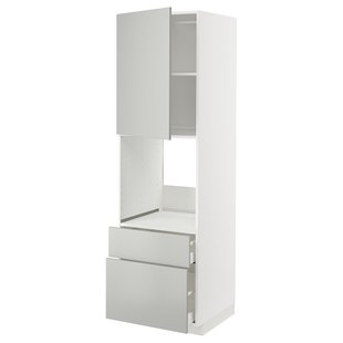 IKEA METOD / MAXIMERA (ИКЕА МЕТОДЫ / MAXIMERA), Sz stj руб.+3fr/2szu, белый, Voxtorp глянцевый светло-бежевый, 991.429.20 09538020 фото