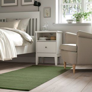 IKEA Плоский тканий килим, зелений TIDTABELL, 605.730.53 60573053 фото