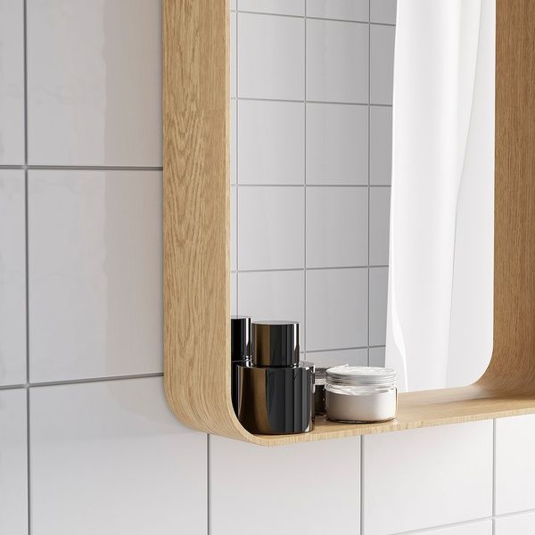 IKEA Зеркало, дубовый шпон DV&Auml;RGSYREN, 305.915.91 30591591 фото