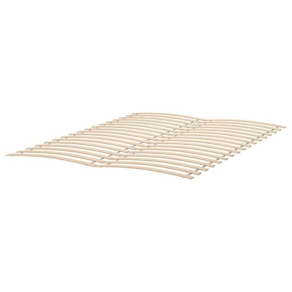 IKEA Каркас ліжка з 4 ящиками для зберігання, шпон білого дуба/Lur&ouml;y MALM, 290.274.19 29027419 фото
