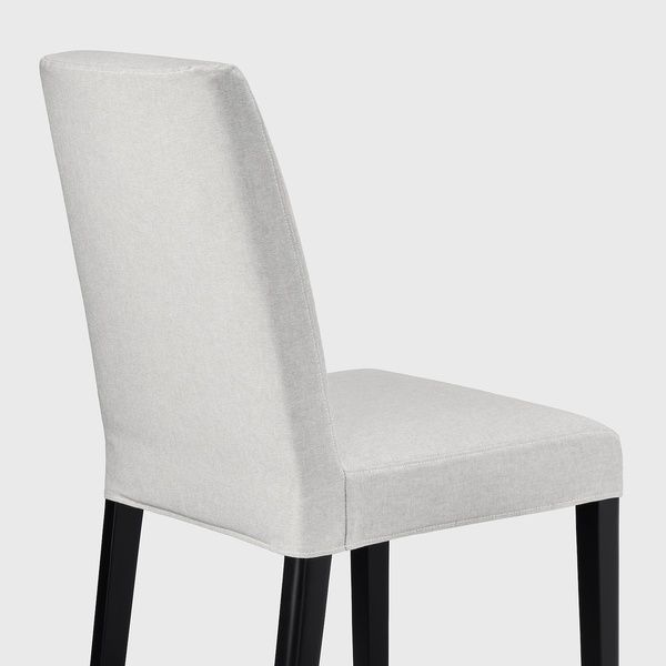 IKEA Стілець, чорний/Orrsta світло-сірий BERGMUND, 593.859.77 59385977 фото