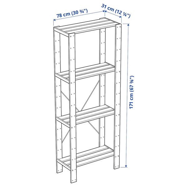 IKEA HEJNE 1 елемент - м&#39;який др 78x31x171 см, 390.314.11 39031411 фото