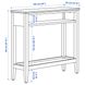 IKEA IDANAS (ІKEA ИДАНАС), Журнальний столик, темно-коричнева морилка, 104x32x95 см., 504.878.76 50487876 фото 4