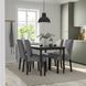 IKEA Стол и 4 стула, черный/Гуннаред средне-серый DANDERYD / BERGMUND, 295.443.03 29544303 фото 1