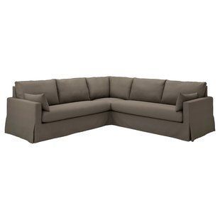 IKEA HYLTARP (ИКЕА ХИЛТАРП), Чехол на угловой диван, 4-местный, Грансель серо-коричневый, 205.474.19 20547419 фото
