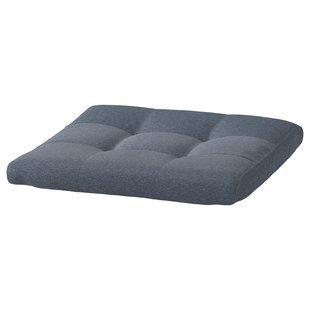 IKEA POANG (ІKEA ПОАНГ), Подушка для ніг, Гуннаред синій, 55x50 см, 805.605.54 80560554 фото