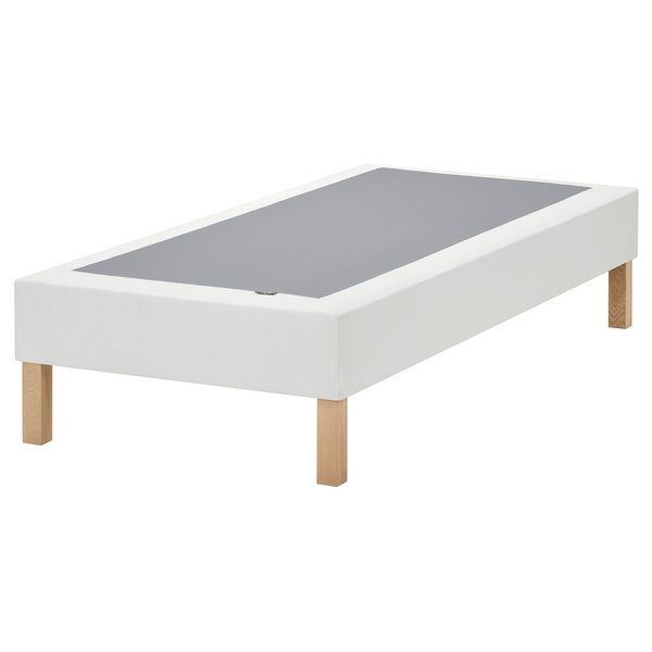IKEA Підматрацник рейковий з ніжками, білий LYNG&Ouml;R, 695.544.51 69554451 фото