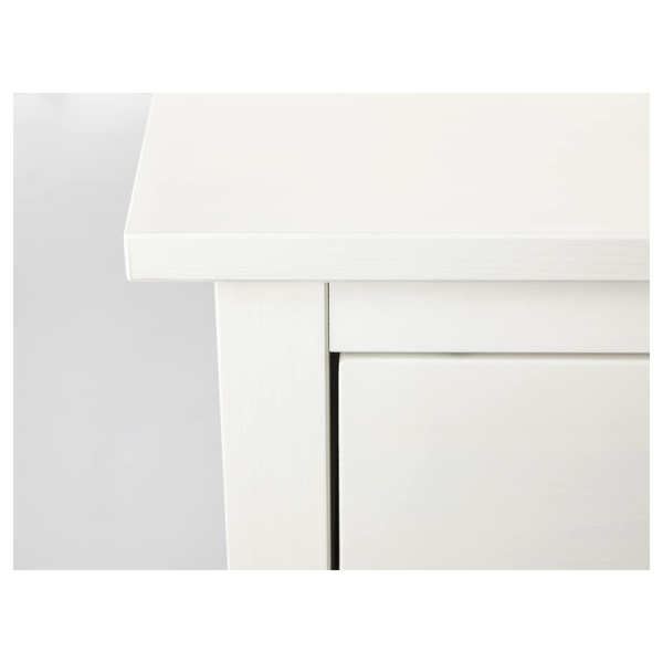 IKEA Тумба приліжкова HEMNES (ІKEA ХЕМНЭС), Комод, 2 ящика, біла морилка, 802.426.27 80242627 фото