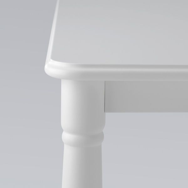 IKEA Стіл та 4 стільці, білий/акація DANDERYD / SKOGSTA, 695.451.88 69545188 фото