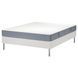 IKEA Континентальная кровать, твердый Vester&ouml;y/голубой белый LYNG&Ouml;R, 995.533.94 99553394 фото 1