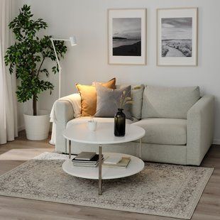 IKEA Килимок з низьким ворсом, світло-сірий VEDB&Auml;K, 205.288.97 20528897 фото