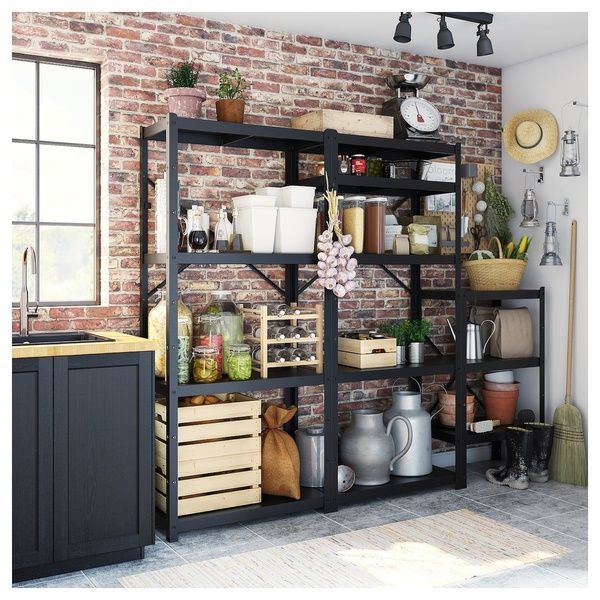 IKEA Книжный шкаф, черный BROR, 994.717.51 99471751 фото