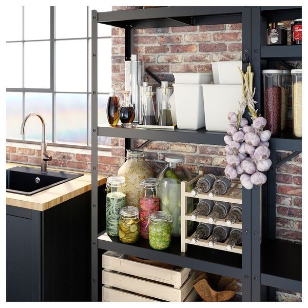 IKEA Книжный шкаф, черный BROR, 994.717.51 99471751 фото