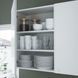 IKEA Книжкова шафа, антрацит/білий ENHET, 493.315.03 49331503 фото 4