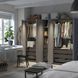 IKEA Гардероб комбінований темно-сірий/сірий PAX / GULLABERG, 895.637.70 89563770 фото 3