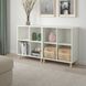 IKEA Комбінація шафа на ніжках білий/дерево EKET, 893.861.07 89386107 фото 1
