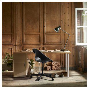 IKEA Письмовий стіл, біла морилка/імітація. білий дуб LAGKAPTEN / ALEX, 595.216.11 59521611 фото