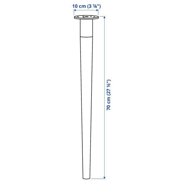 IKEA Коническая ножка, бамбук. HILVER, 802.782.73 80278273 фото