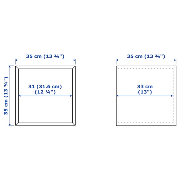 IKEA EKET (ИКЕА ЭКЕТ), Комбинация навесных шкафов, орех/белый, 80x35x210 см, 494.903.23 49490323 фото