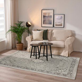 IKEA Килимок з низьким ворсом, світло-сірий VEDB&Auml;K, 405.289.00 40528900 фото