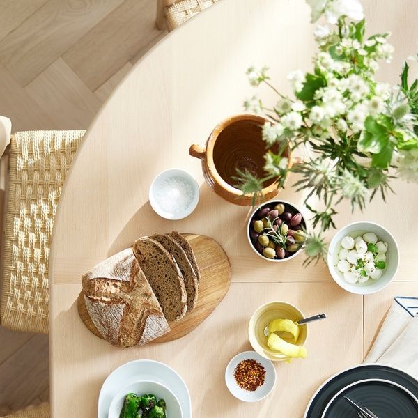IKEA Стіл та 4 стільці, шпон світлий бук/світлий бук SKANSN&Auml;S / SKANSN&Auml;S, 295.614.82 29561482 фото