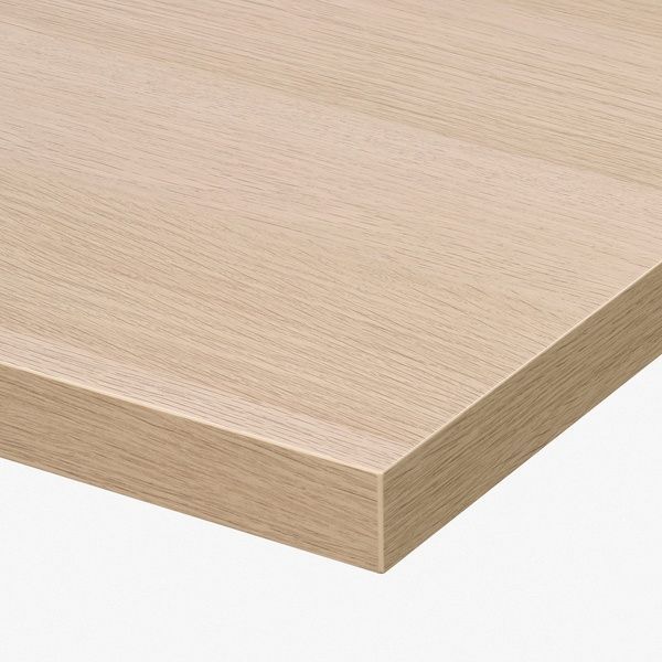 IKEA Письменный стол, белая морилка/имитация. белый дуб LAGKAPTEN / ALEX, 195.214.39 19521439 фото