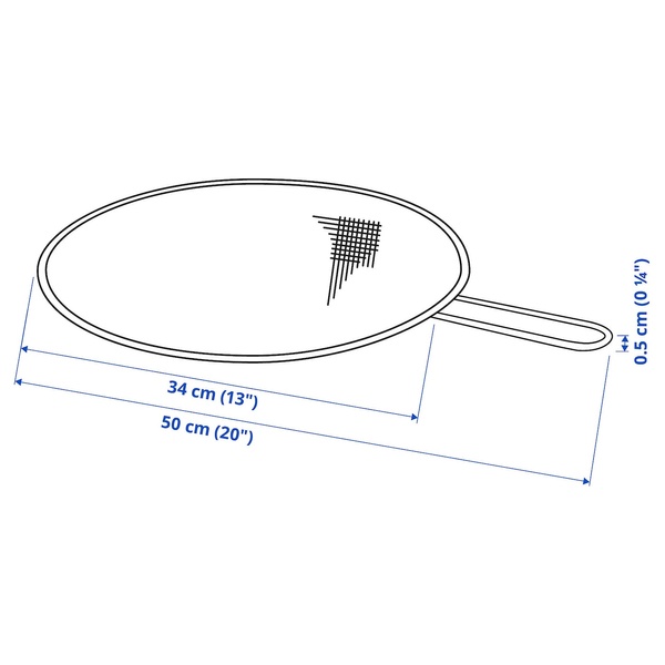 IKEA KLOCKREN (ИКЕА KLOCKREN), Крышка - сито, 34 см, 404.491.68 40449168 фото