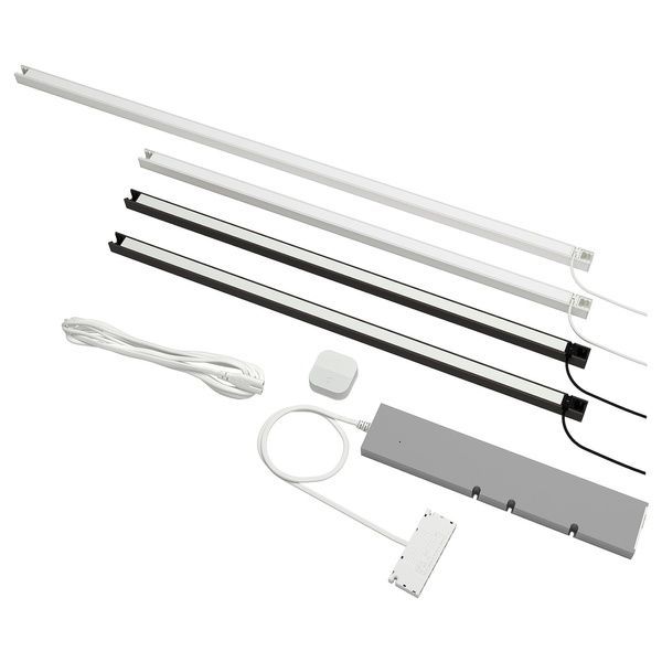 IKEA SKYDRAG / TRADFRI (ИКЕА СКАЙДРАГ/ТРАДФРИ), Комплект светильников, белый/антрацит, 395.036.94 39503694 фото