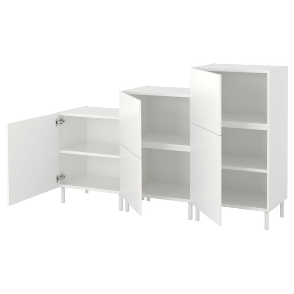 IKEA Шкаф, белый/Фоннес белый PLATSA, 392.485.85 39248585 фото