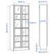 IKEA Книжный шкаф со стеклянными дверцами, коричневый орех BILLY / OXBERG, 394.833.18 39483318 фото 6