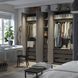 IKEA Гардероб комбінований темно сірий/сірий PAX / GULLABERG, 795.637.75 79563775 фото 3