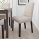 IKEA Крісло, чорний/Халларп бежевий BERGMUND, 293.880.67 29388067 фото 4