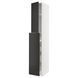 IKEA 1-дверна/4-дверна шафа, білий/Nickebo матовий антрацит METOD / MAXIMERA, 094.986.65 09498665 фото 2