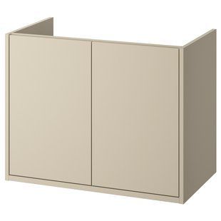 IKEA Шкаф под умывальник с дверцами, бежевый HAVB&Auml;CK, 305.350.72 30535072 фото