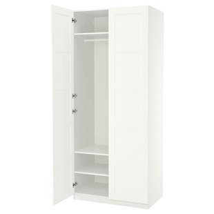 IKEA Гардероб, белый/белый PAX / BERGSBO, 495.006.28 49500628 фото