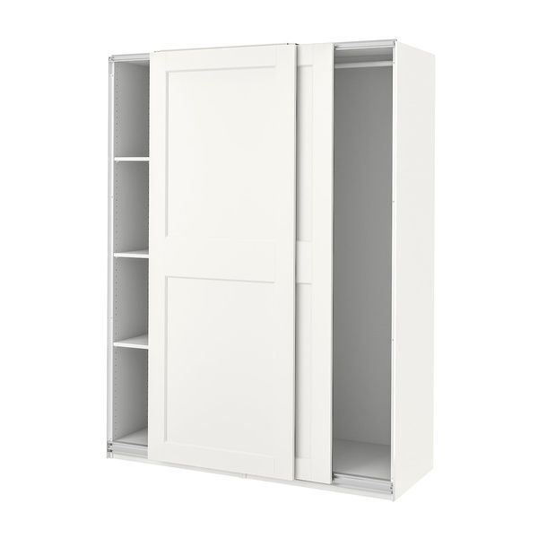 IKEA Гардероб, белый/белый PAX / GRIMO, 394.297.79 39429779 фото