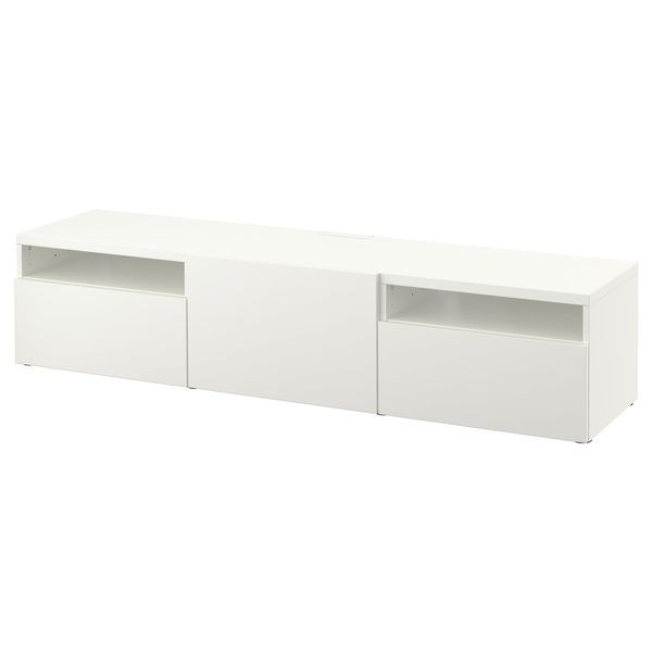IKEA Подставка под ТВ, белый/Лаппвикен белый BEST&Aring;, 493.284.02 49328402 фото