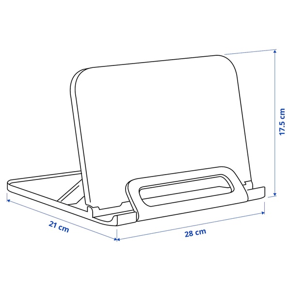 IKEA BONSYRSA (ИКЕА БОНСИРСА), Подставка для книги, складная, 105.619.10 10561910 фото