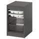 IKEA Полка с контейнерами/поддонами, серо-белый/темно-серый TROFAST, 195.755.59 19575559 фото 1