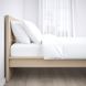 IKEA Каркас кровати, высокий, дубовый шпон, беленый/Лурой MALM, 990.273.93 99027393 фото 8
