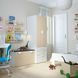 IKEA Книжный шкаф, белая берёза/со скамейкой SM&Aring;STAD / PLATSA, 594.312.34 59431234 фото 2