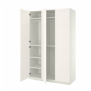 IKEA Гардероб комбінований білий/білий PAX / BERGSBO, 295.006.91 29500691 фото