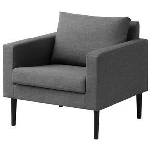IKEA Крісло Скіфтебо сіре FRIHETEN, 303.047.93 30304793 фото