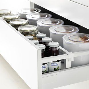 IKEA Ящик, средний, белый MAXIMERA, 102.046.38 10204638 фото