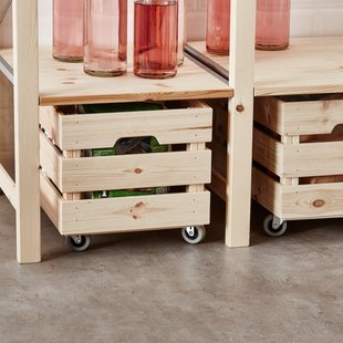 IKEA коліщатка RILL (ІKEA РИЛЬ), Колесо, сірий, 966.713.00 96671300 фото